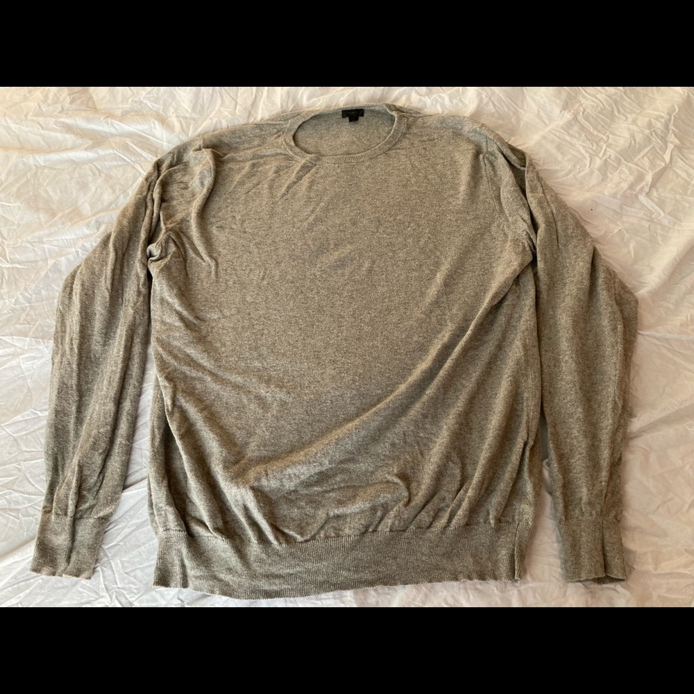 J.Crew Cotton Cashmere Blend Sweater Men’s XL Tall